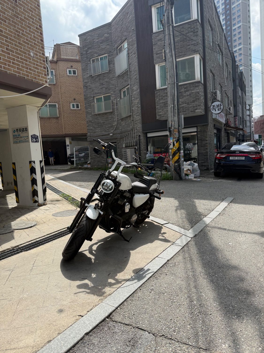 할리데이비슨 포티에잇 2019 화이트 사진 1