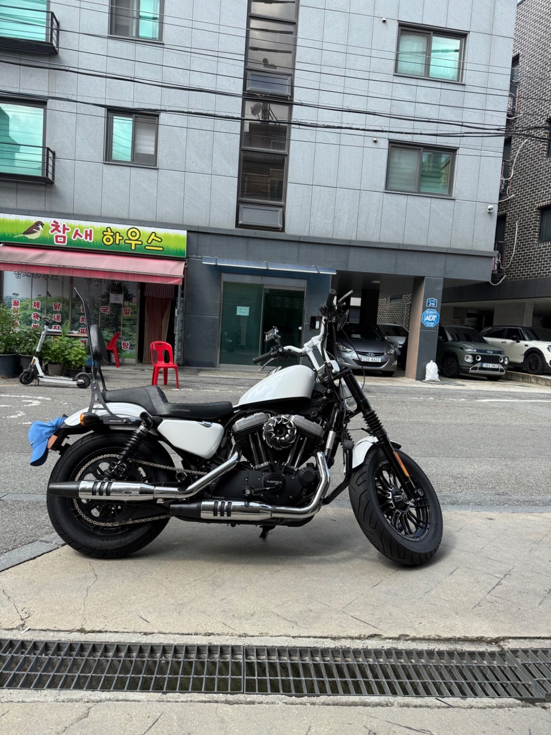 할리데이비슨 포티에잇 2019 화이트 사진 4