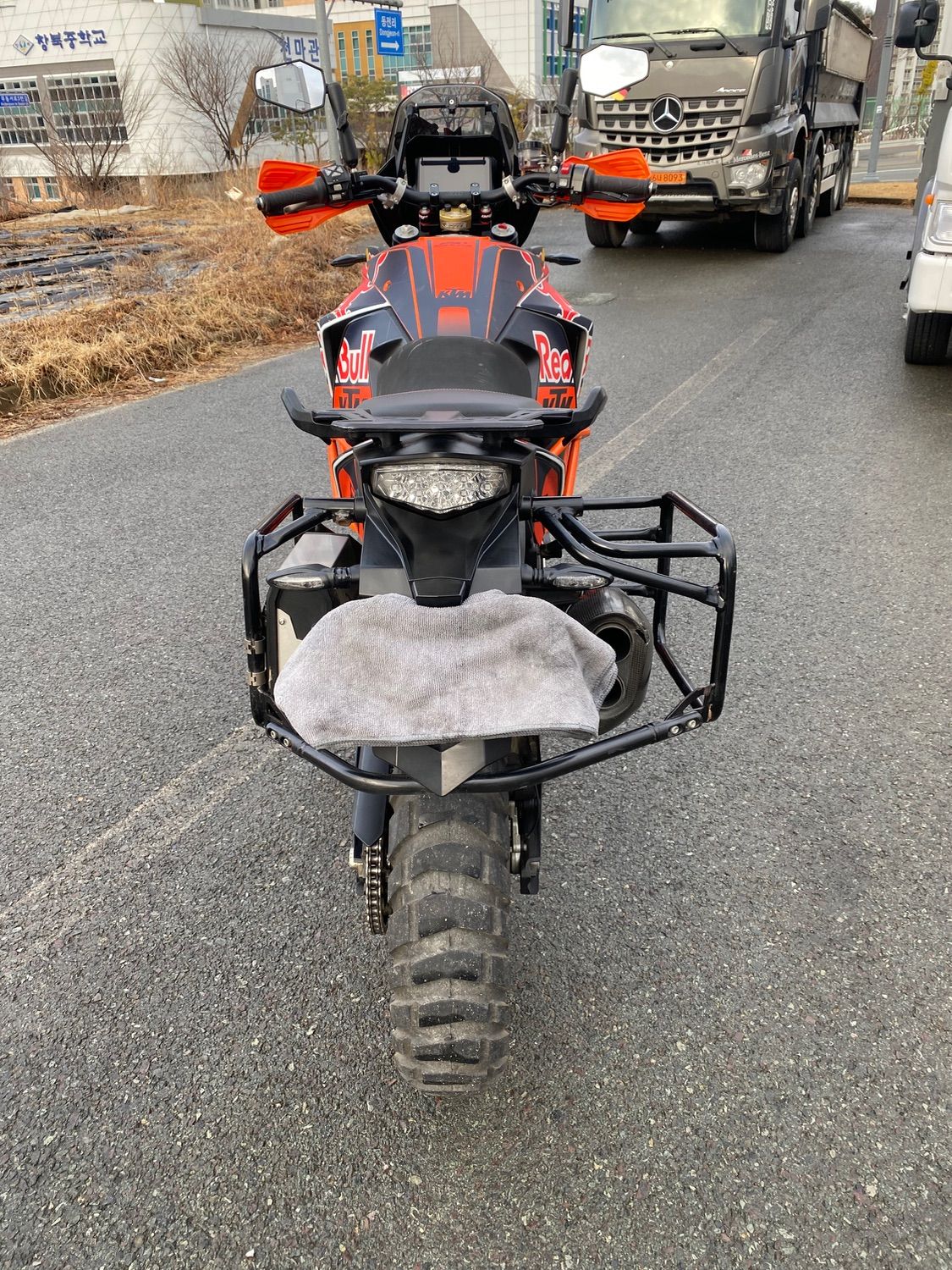 KTM 1290 슈퍼 어드벤처 R 2018 레드 사진 8