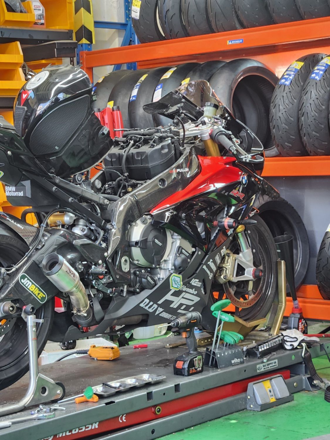 BMW S 1000 RR 2015 레드 사진 6