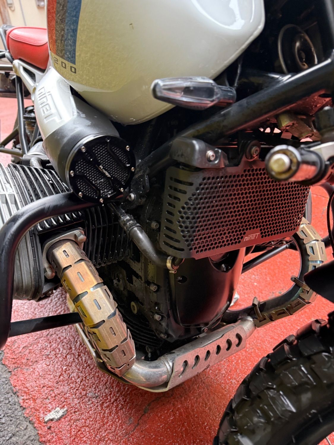BMW R nine T 어반 GS 2021 화이트 사진 4