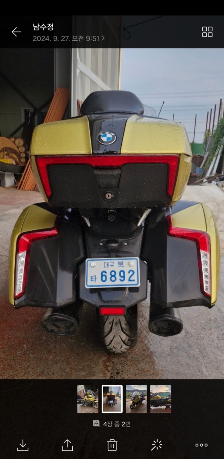 BMW K 1600 GT 2018 옐로 사진 3