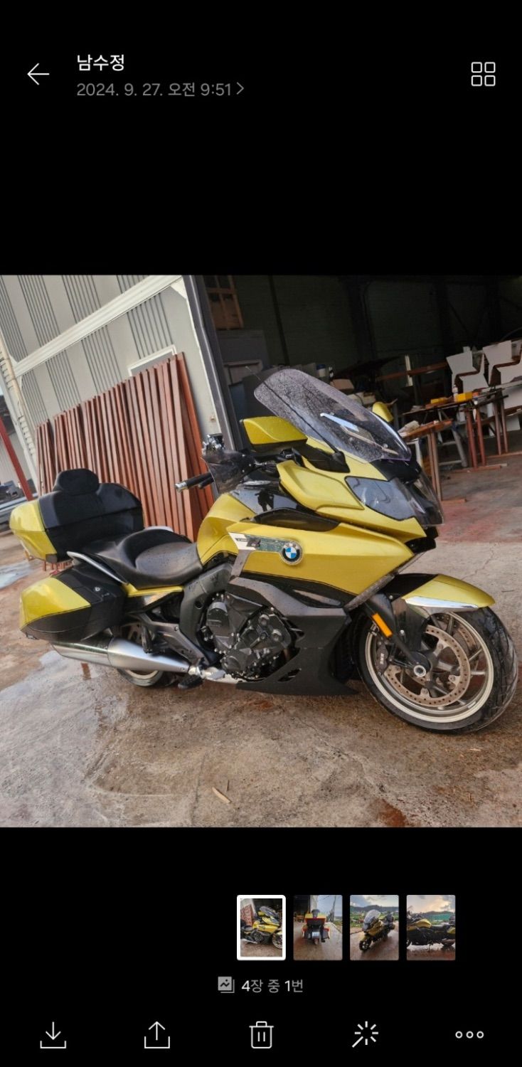 BMW K 1600 GT 2018 옐로 사진 4