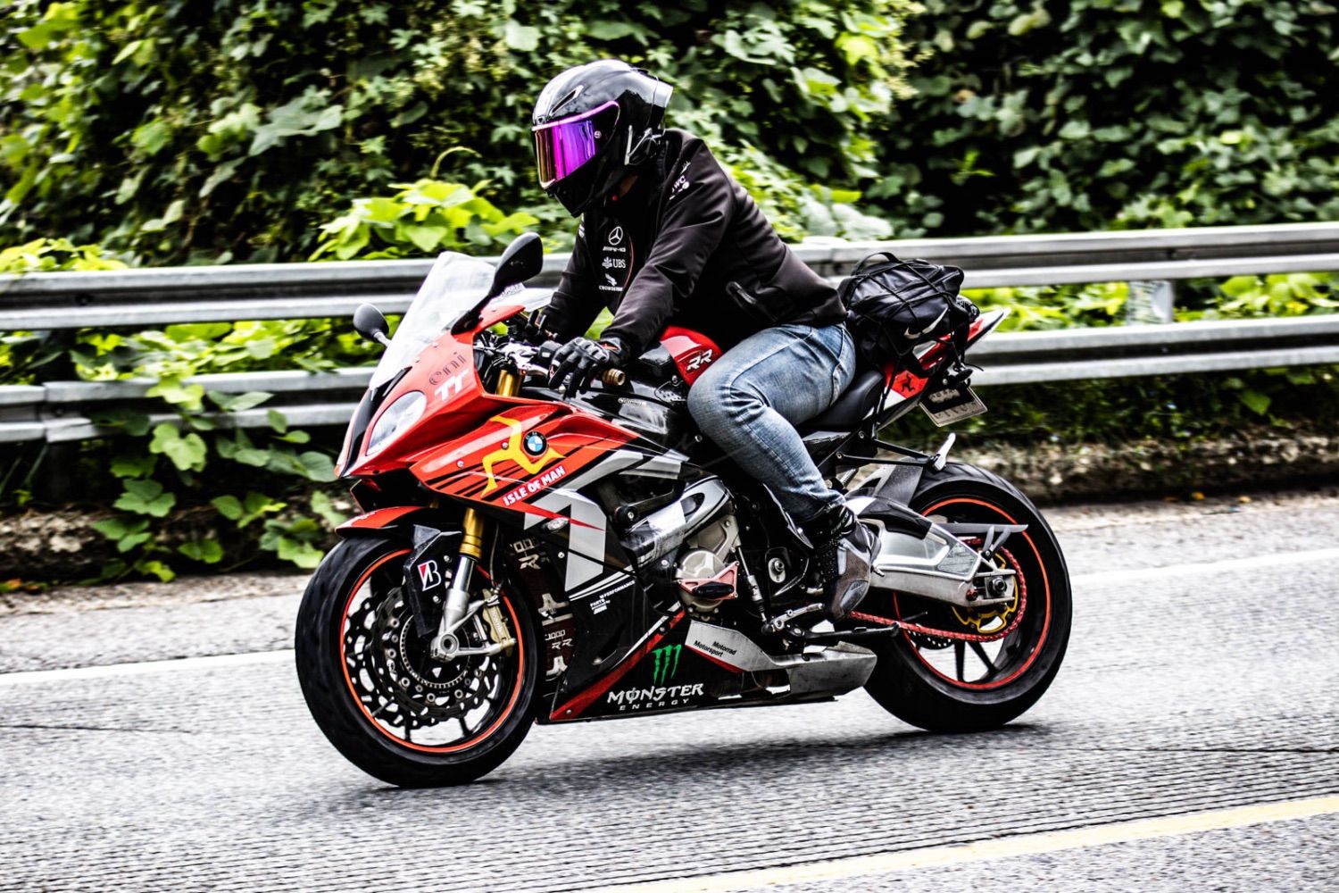 BMW S 1000 RR 2015 레드/블랙 사진 1