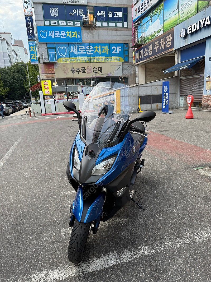BMW C 650 스포츠 2020 블루 사진 6