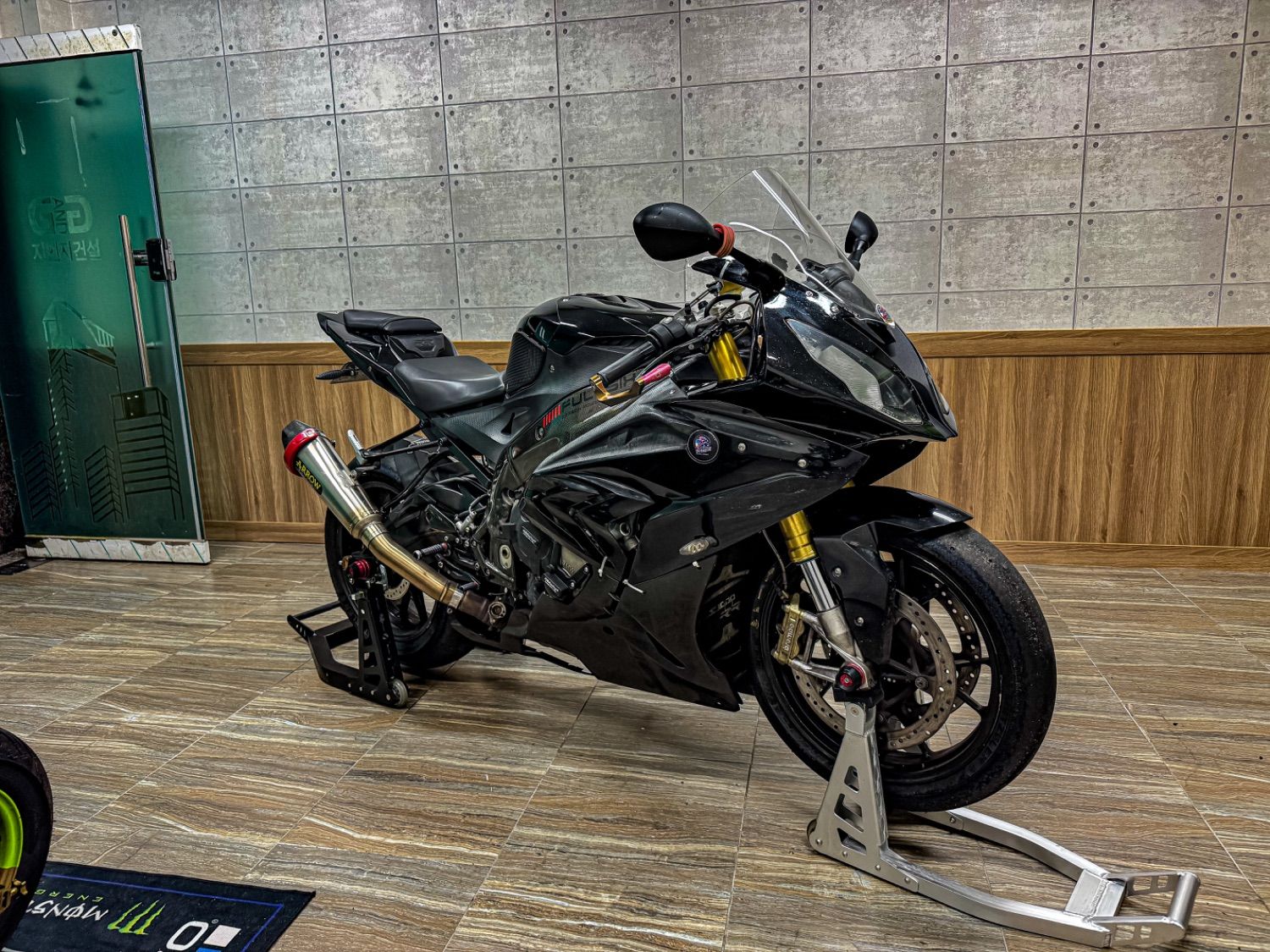 BMW S 1000 RR 2015 블랙 사진 1