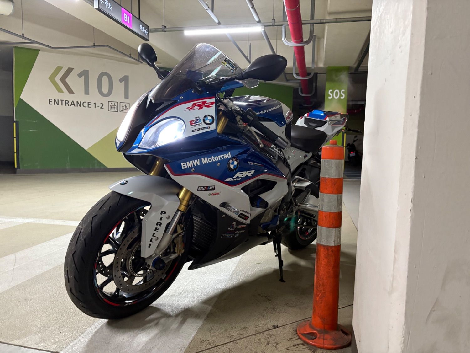 BMW S 1000 RR 2016 블루 사진 2