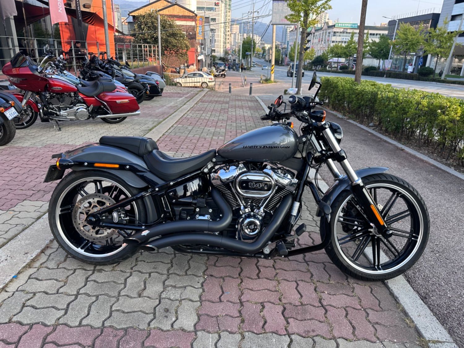 할리데이비슨 브레이크아웃 more