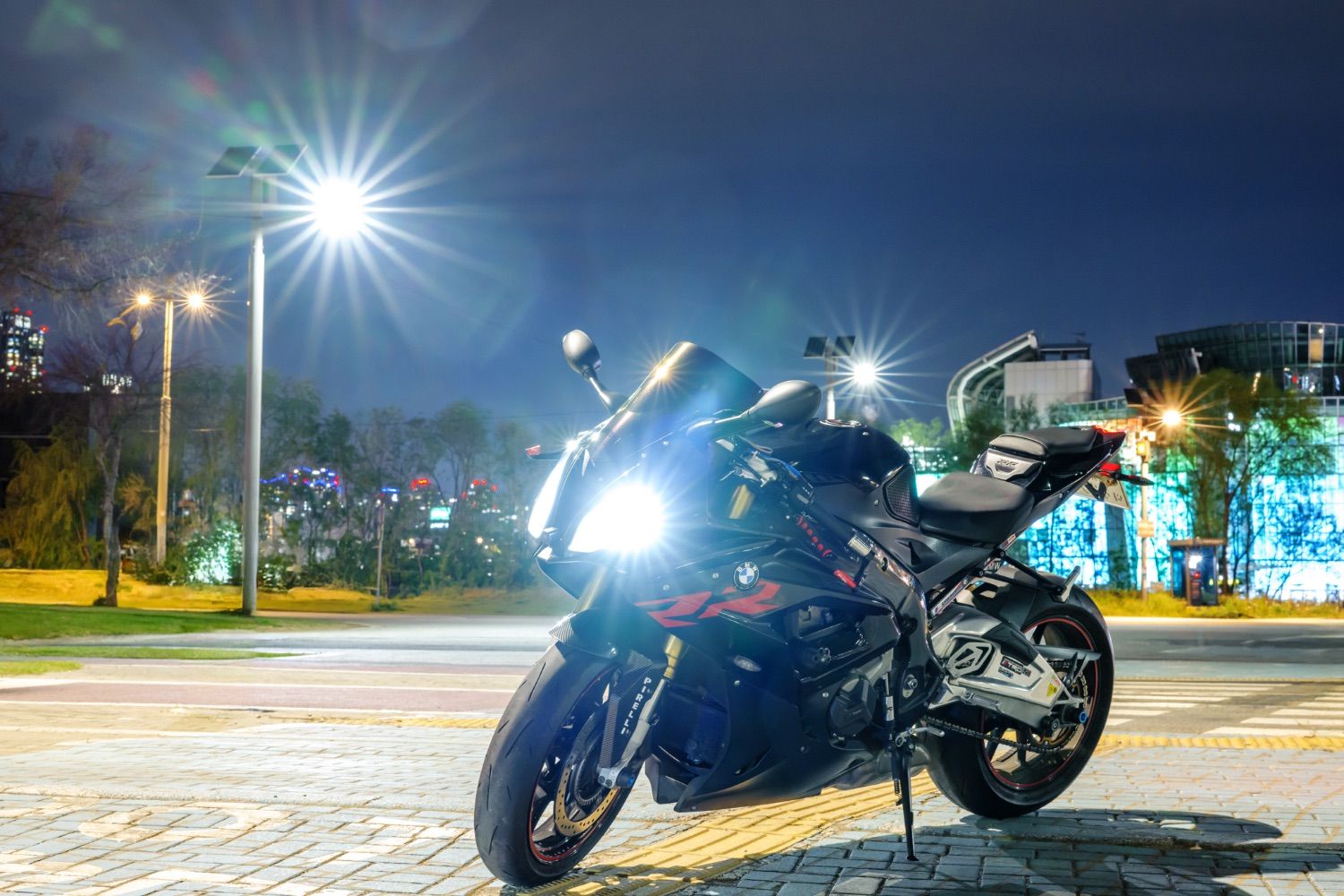 BMW S 1000 RR 2018 블랙 사진 1