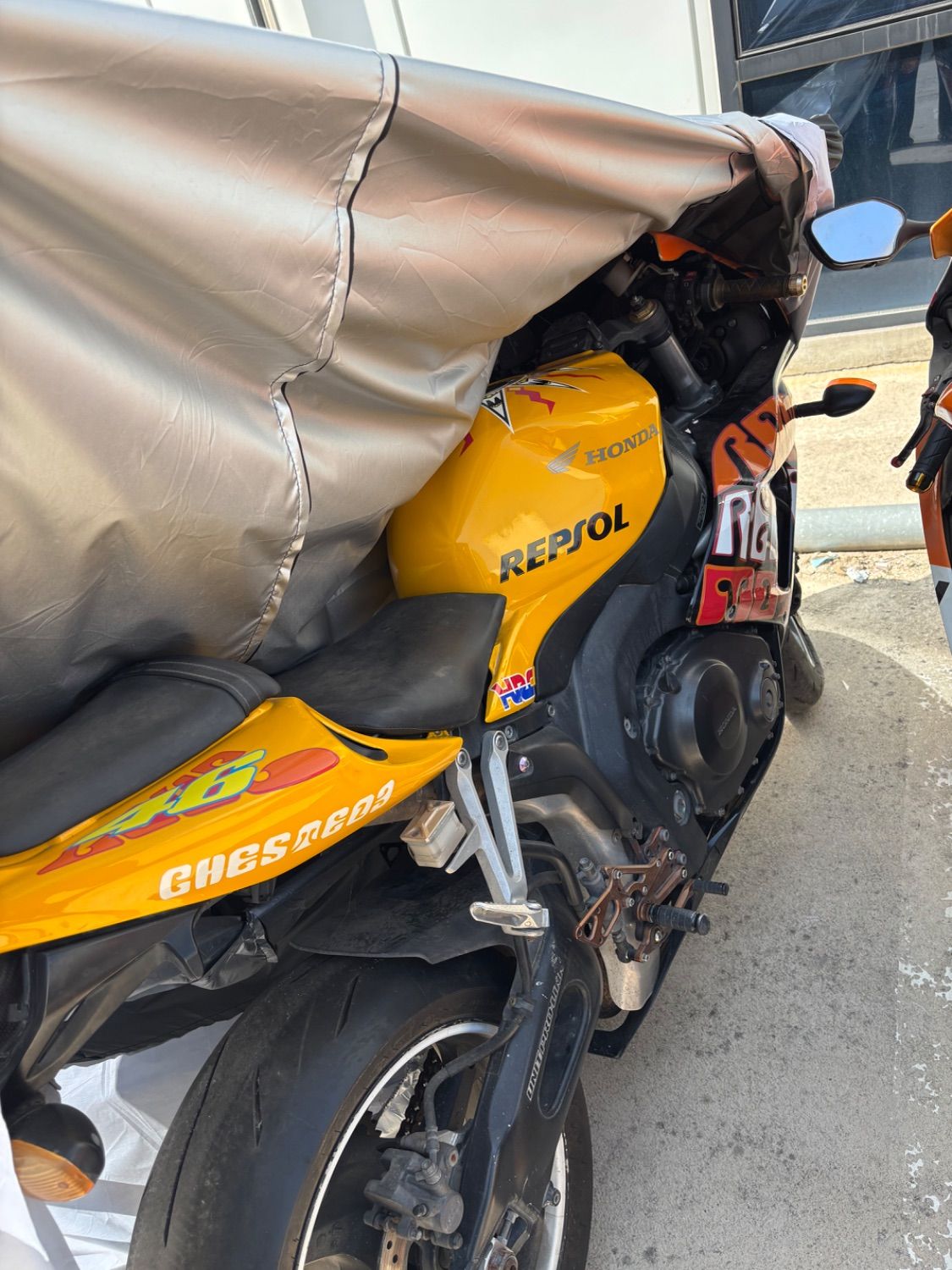 혼다 CBR 1000 RR 2006 오렌지 사진 3