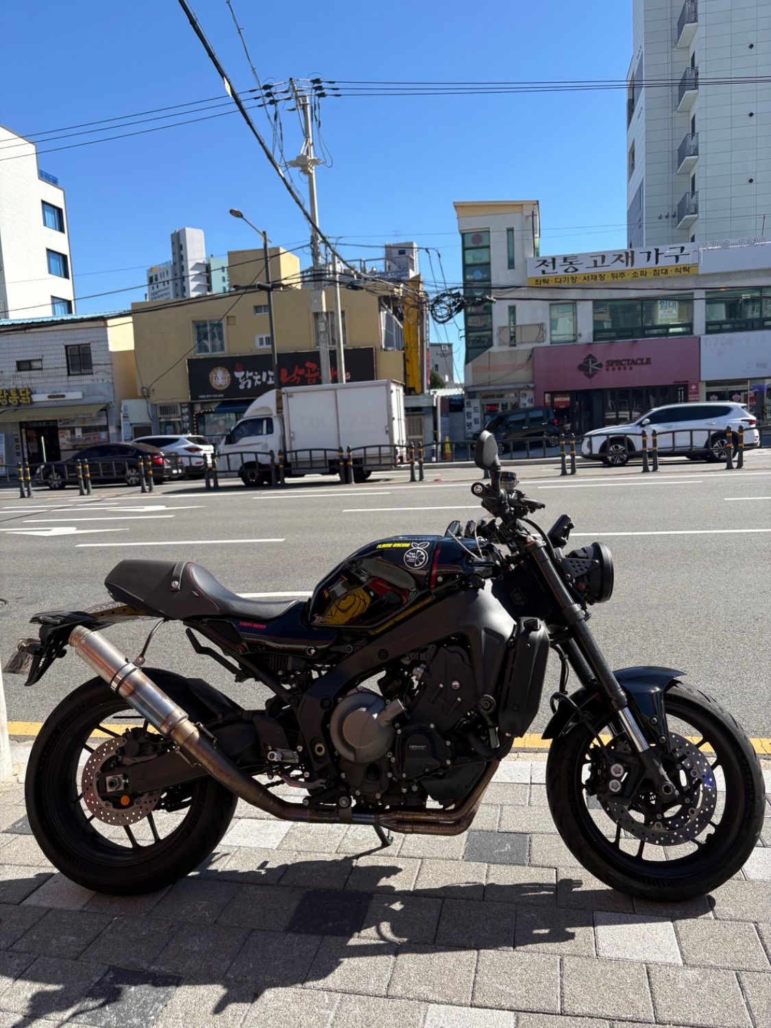 야마하 XSR 900 2022 블랙 사진 1