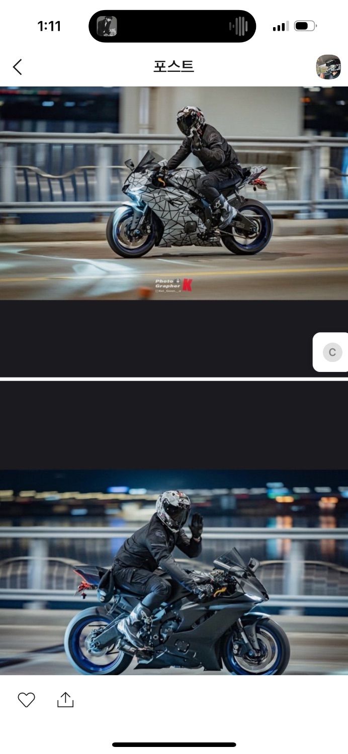 야마하 YZF R6 thumb 2