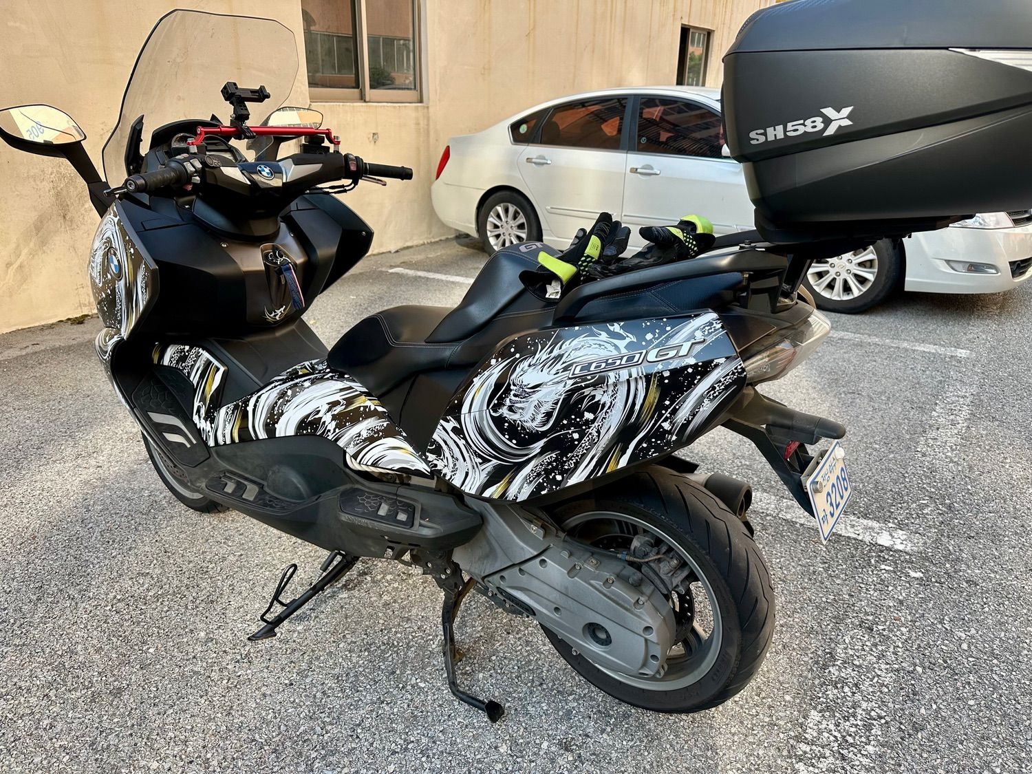 BMW C 650 GT 2017 블랙 사진 4