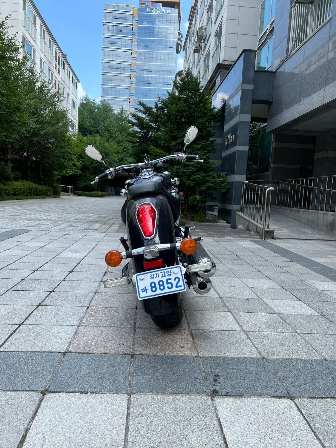 혼다 VT 1300 CR 2010 블랙 사진 3