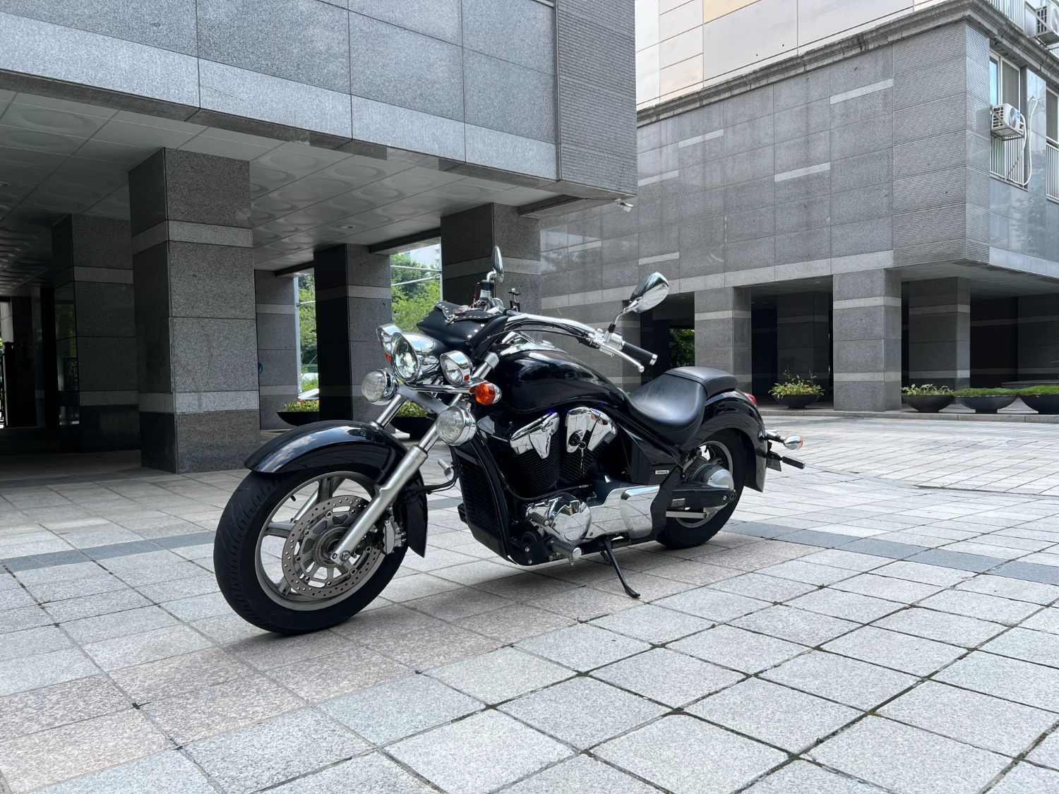 혼다 VT 1300 CR 2010 블랙 사진 2