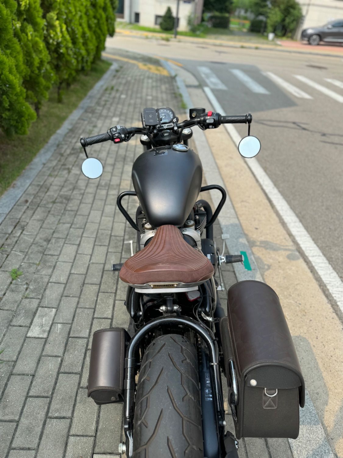 트라이엄프 본네빌 바버 블랙 thumb 2