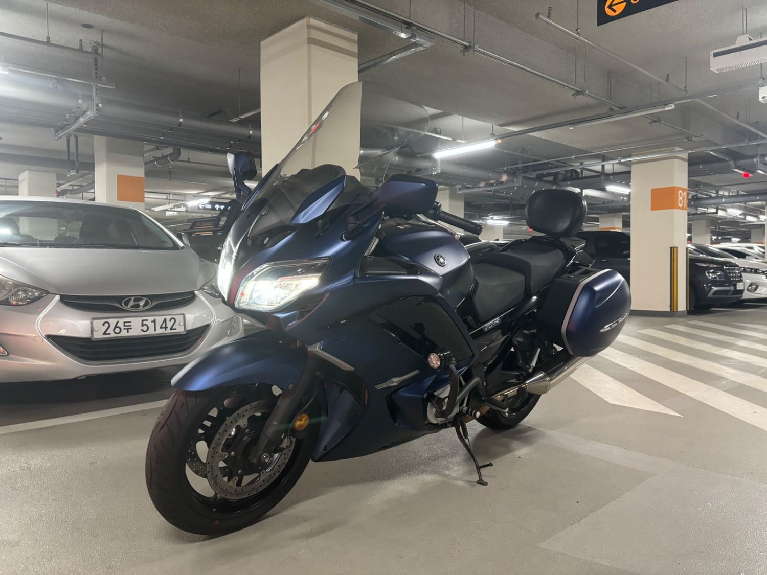 야마하 FJR 1300 A 2018 블루 사진 4