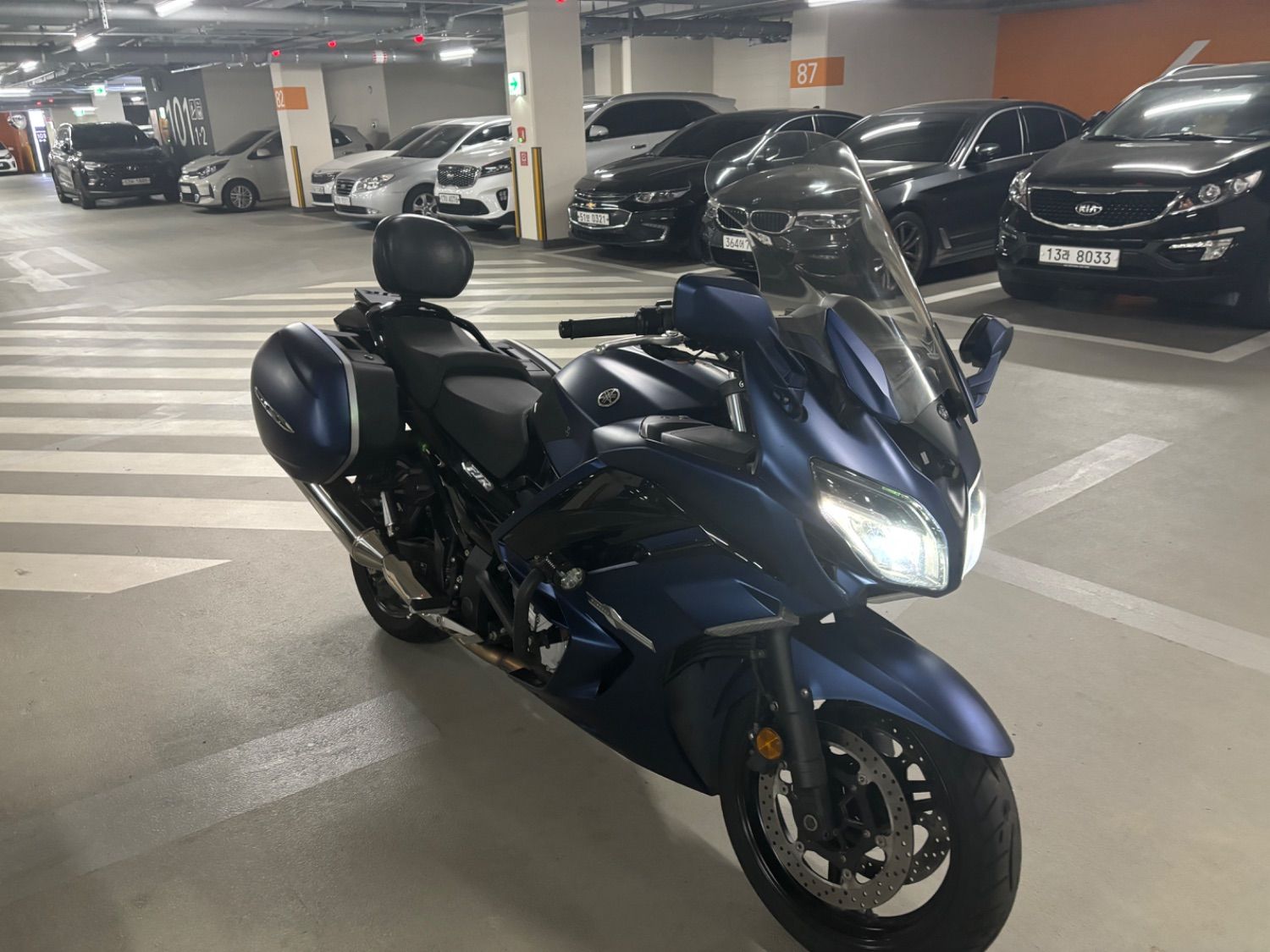 야마하 FJR 1300 A 2018 블루 사진 3