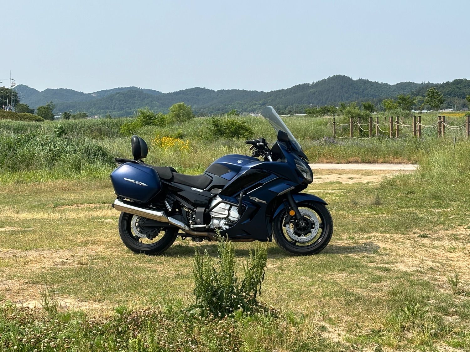야마하 FJR 1300 A 2018 블루 사진 6
