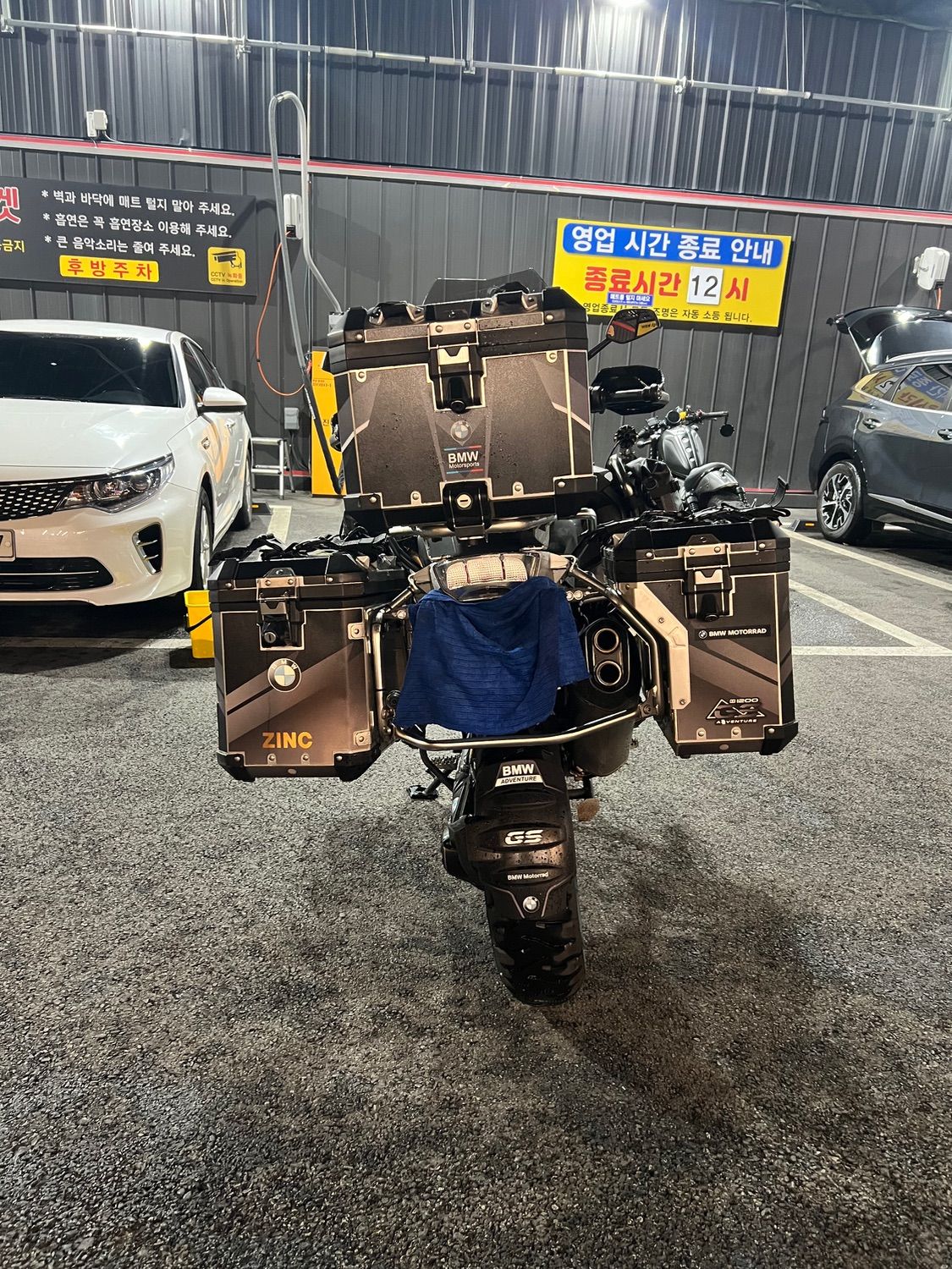 BMW R 1200 GS 어드벤처 2017 블랙 사진 4
