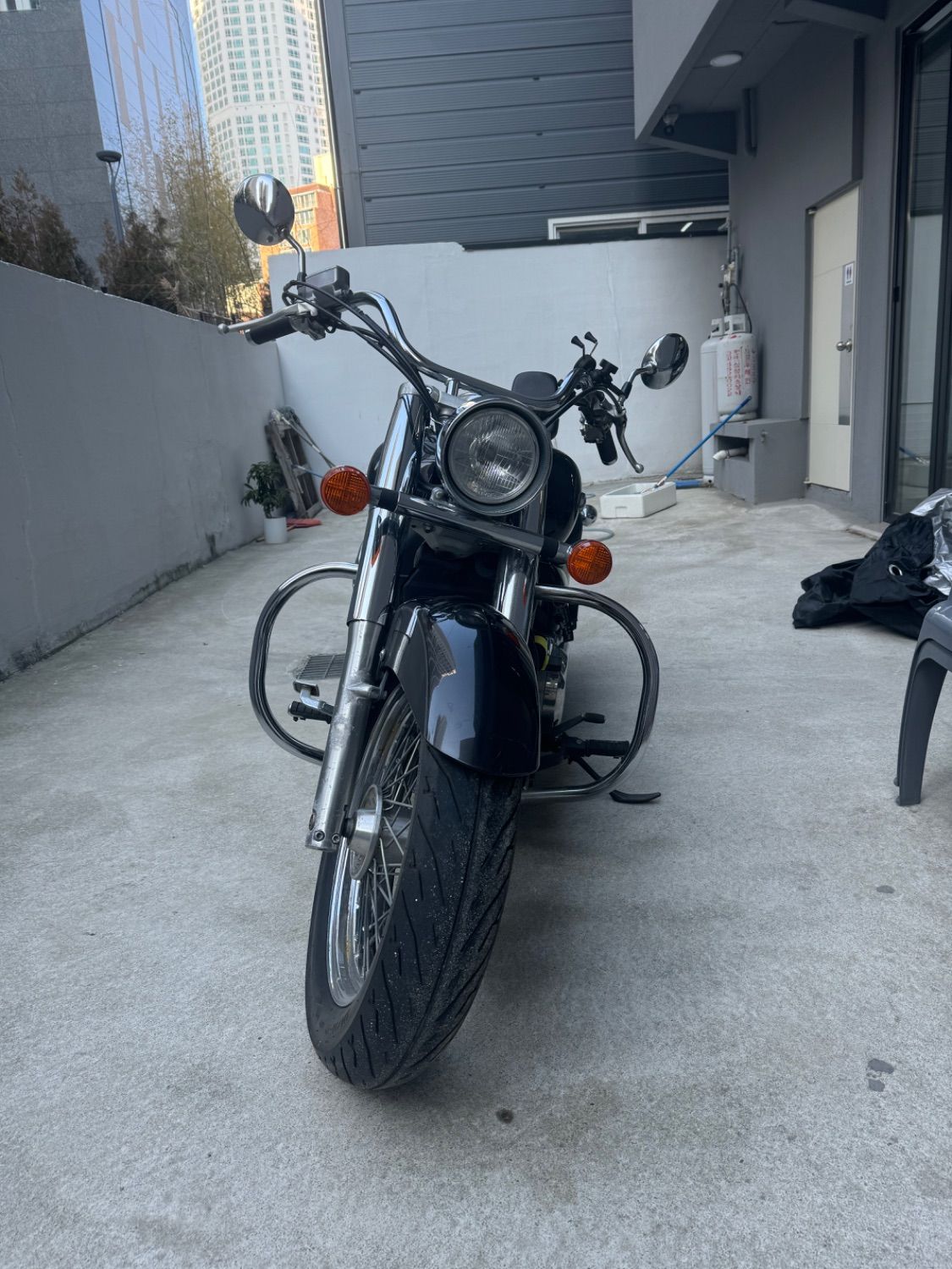 혼다 쉐도우 750 VT 2007 블랙 사진 1