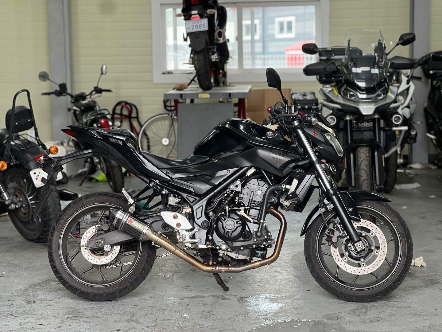 야마하 MT 03 main