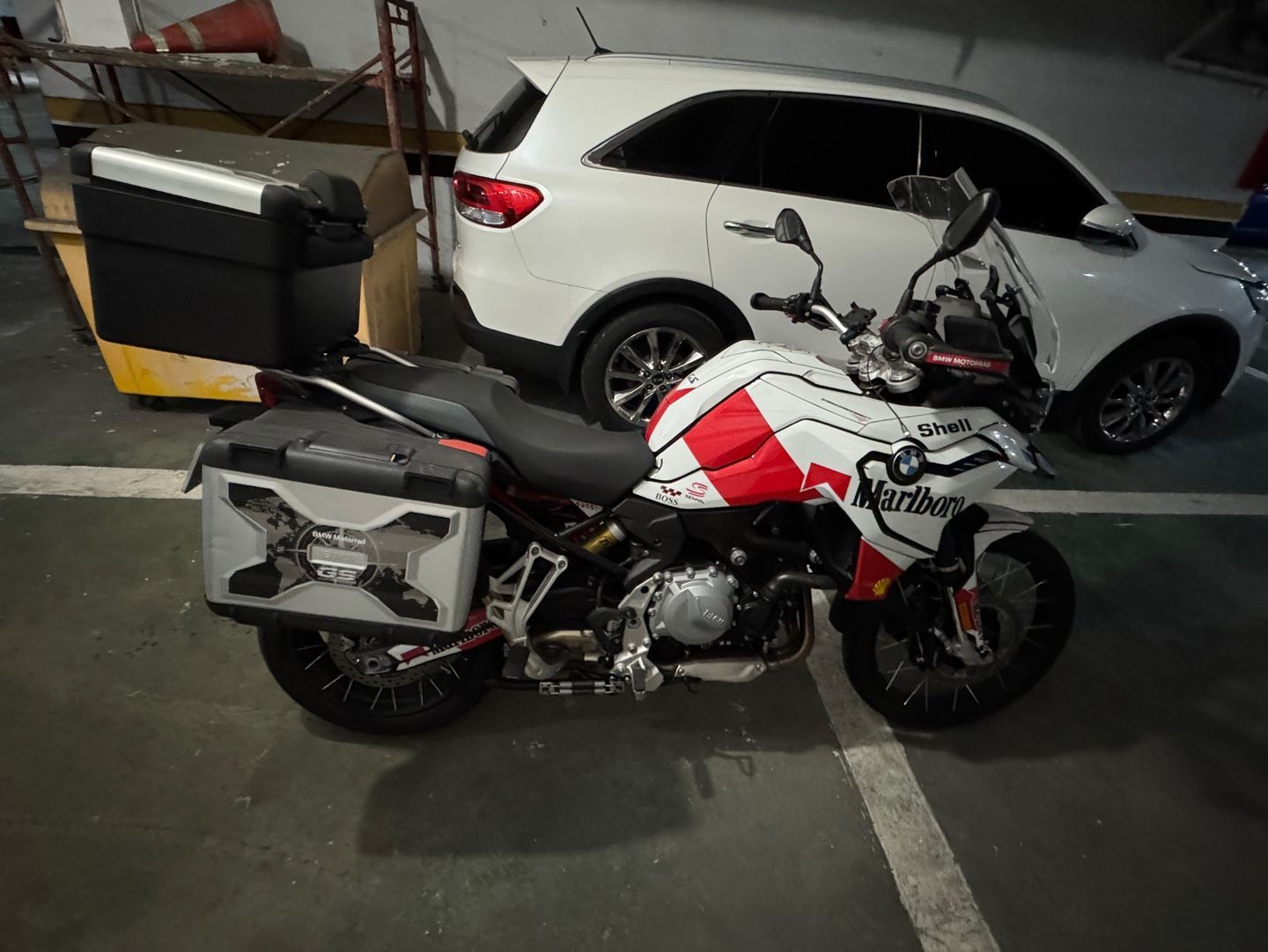 BMW F 850 GS 2022 블루 사진 5