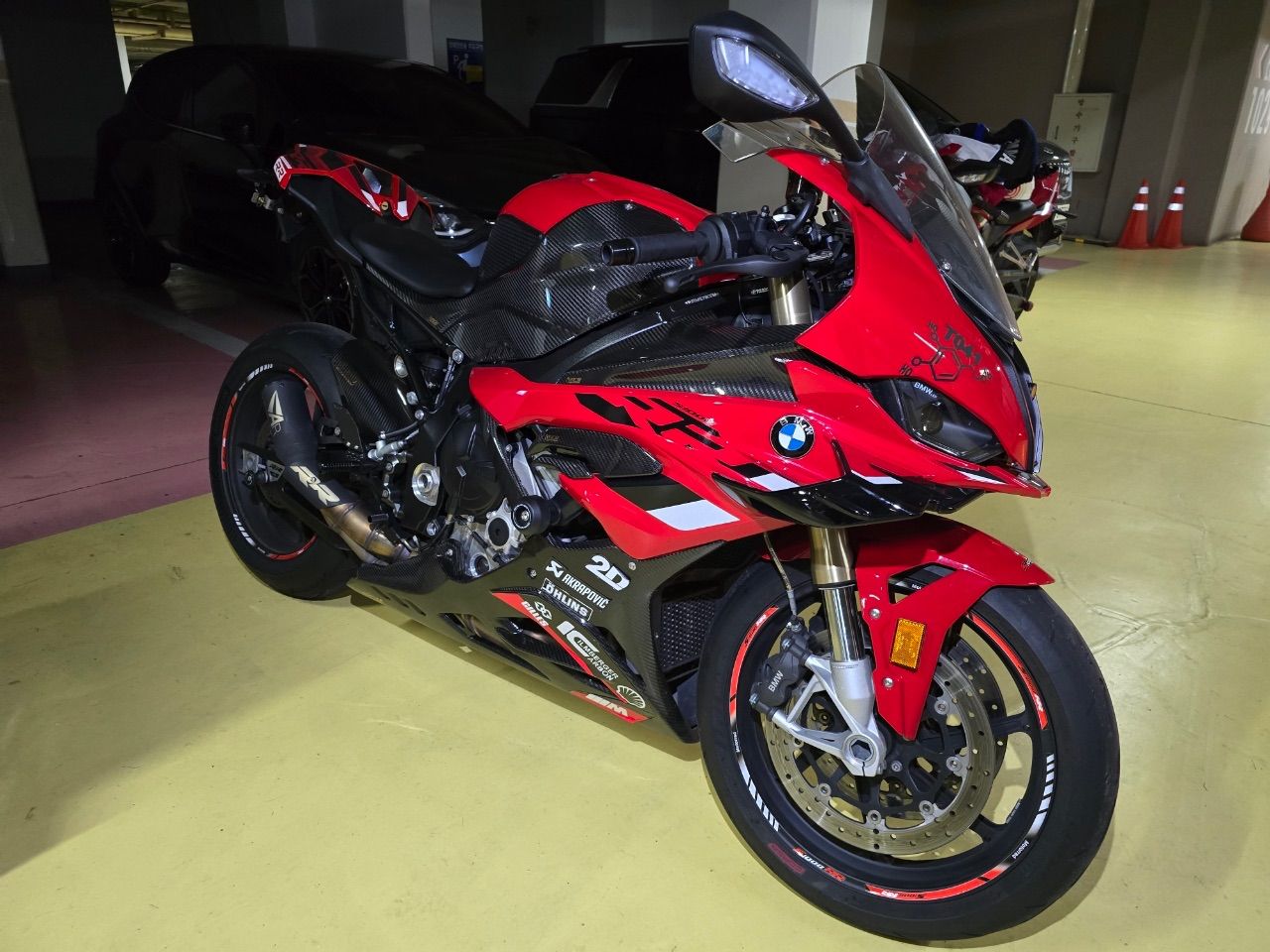 BMW S 1000 RR 2023 레드 사진 1