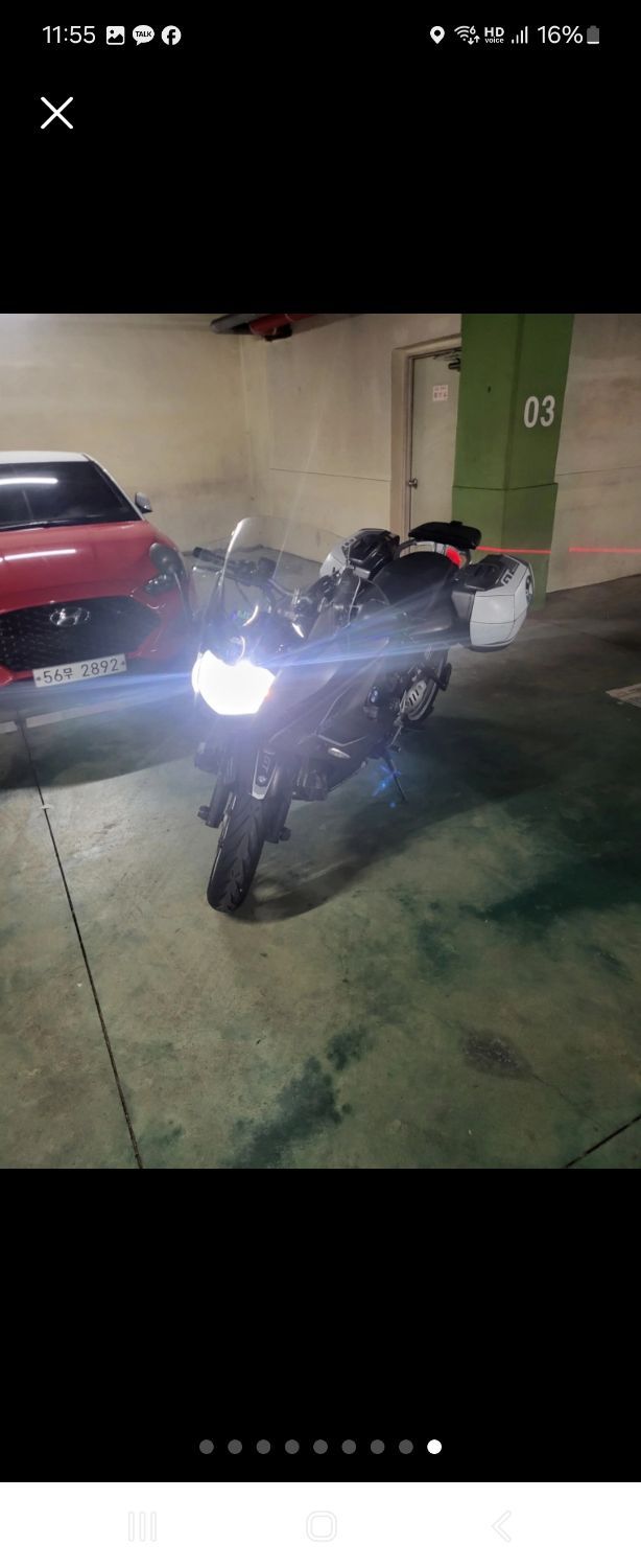 BMW F 800 GT 2016 버건디 사진 1