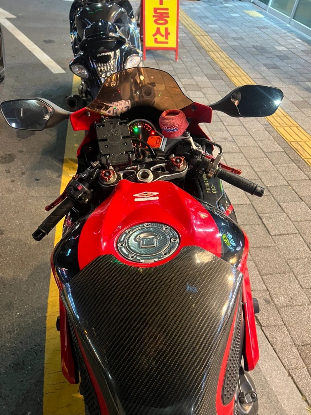 혼다 CBR 1000 RR 2008 레드 사진 5