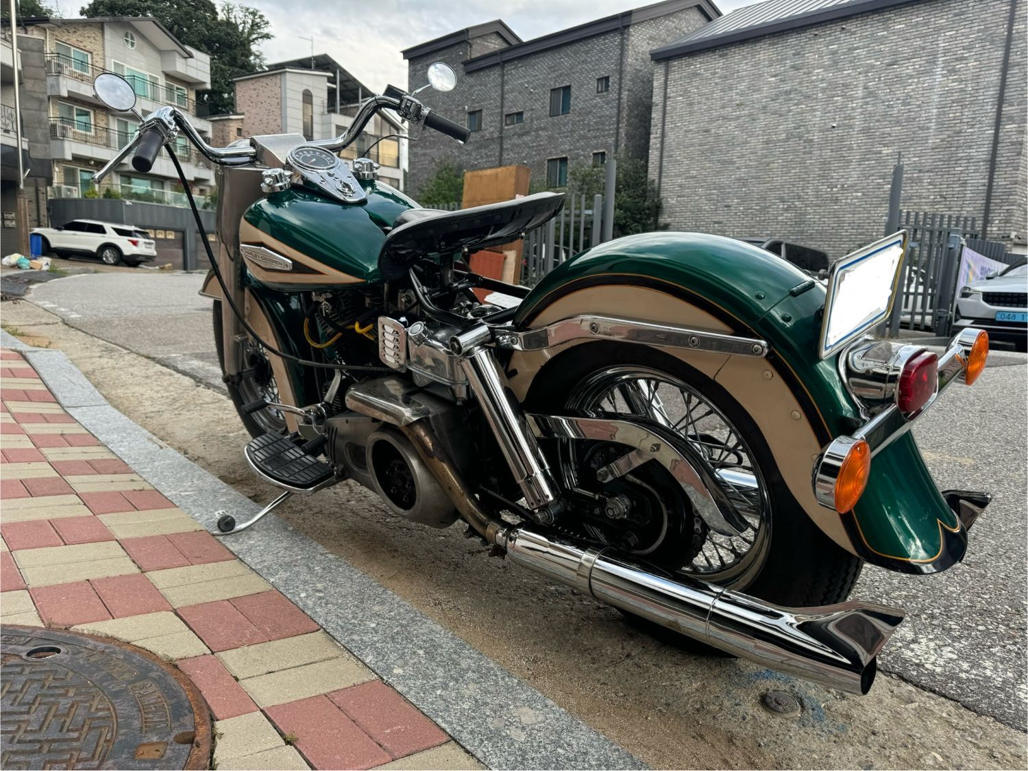 할리데이비슨 FLH 1980 베이지 사진 5