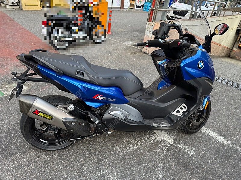 BMW C 650 스포츠 2020 블루 사진 3